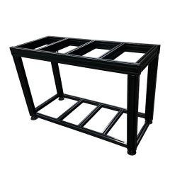 Biotek Marine AluFab 48″ x 18″ x 36″ BLACK Aquarium Stand Kit