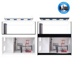 Red Sea Reefer 700 G2+ Deluxe Peninsula Aquarium w/4 x 3 X REEFLED 90