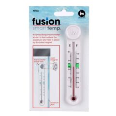 JW Pet Fusion Smart Temp Aquarium Thermometer White