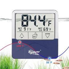hygger External Aquarium Thermometer