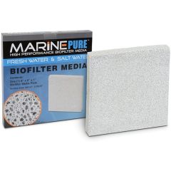 CerMedia MarinePure 8" x 8" x 1" Plate Media