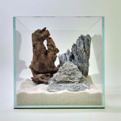 Lifegard 3 Gallon Ultra-Low Iron Nano Rimless Cube Tank