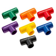 Biotek Marine Furniture Grade Colored 1" PVC Tee