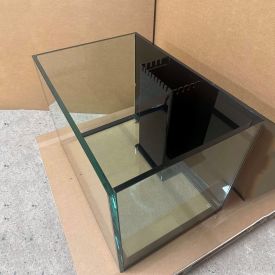 48" CUSTOM GLASSCAGES RIMLESS AQUARIUMS