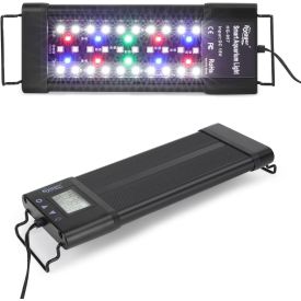 Hygger 957 Auto On Off LED with Extendable Brackets Aquarium Light