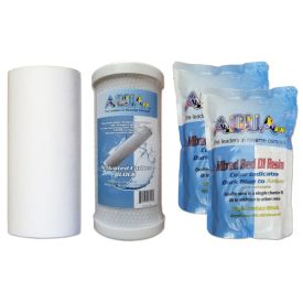 AquaFX Blue Fin Filter Set w/ DI Refills