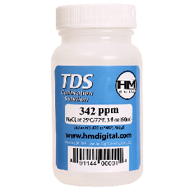 HM Digital 342 ppm NaCl Calibration Solution 3oz