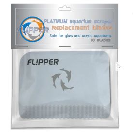 Flipper Platinum Algae Scraper Replacement Blades - 10PK