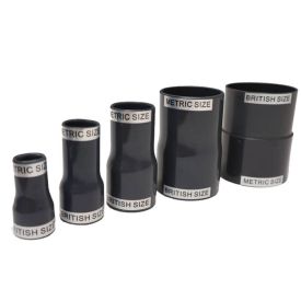 CoralVue Metric to Standard Imperial PVC Adapters