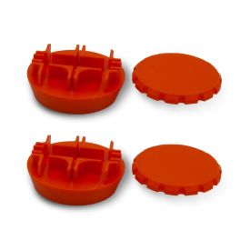 Biotek Marine IntelliLeg Frag Rack System Joiners 2 Pk - Orange