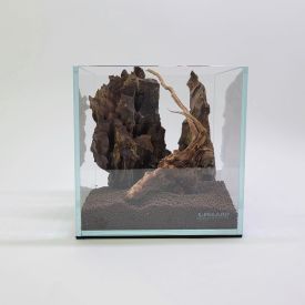 Lifegard 2 Gallon Ultra-Low Iron Nano Rimless Cube Tank