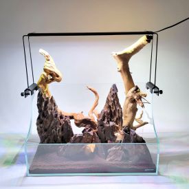 Lifegard Rimless Terrarium / Paludarium Complete KIT