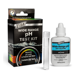 Fritz Wide Range pH Test Kit - 250 Tests
